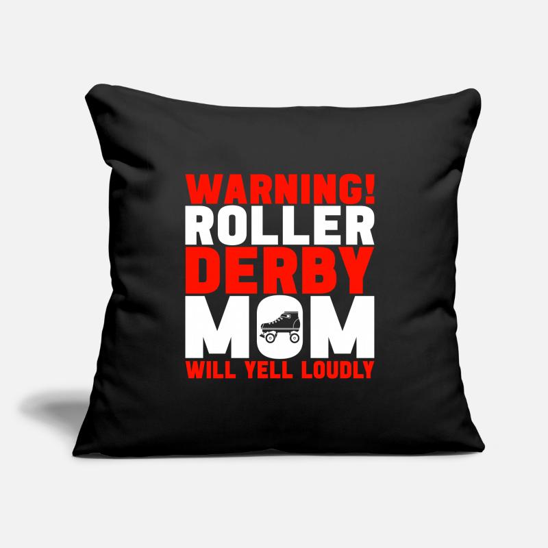 Roller Derby Sofakissenbezug 45 x 45 cm
