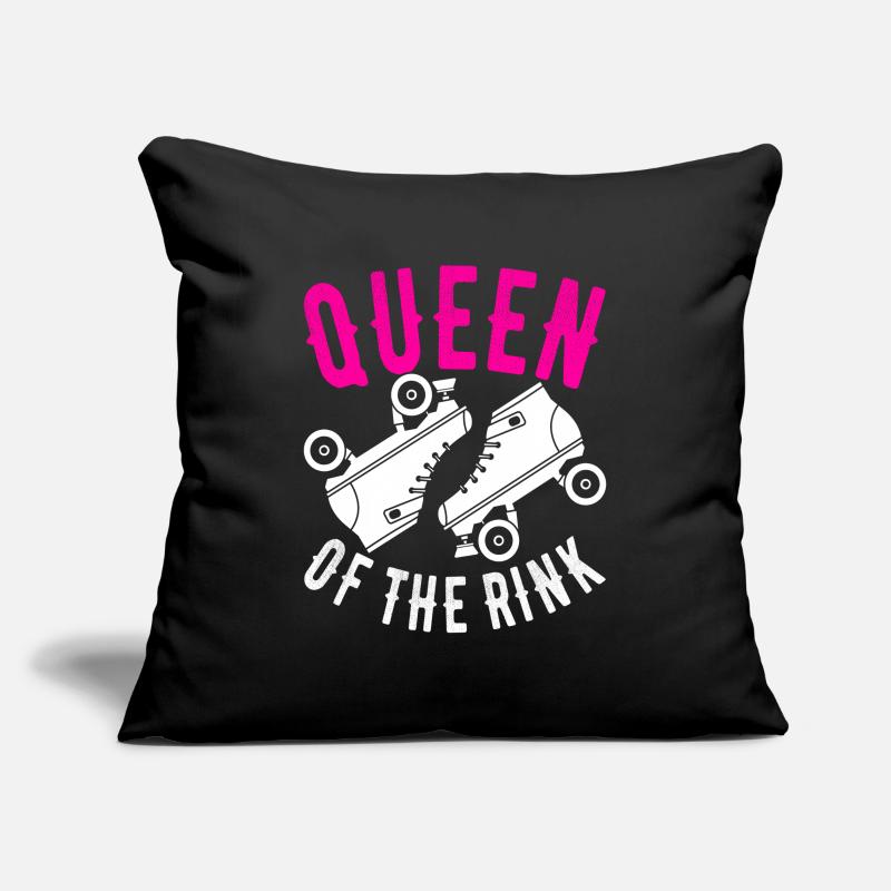 Roller derby Housse de coussin décorative 45 x 45 cm