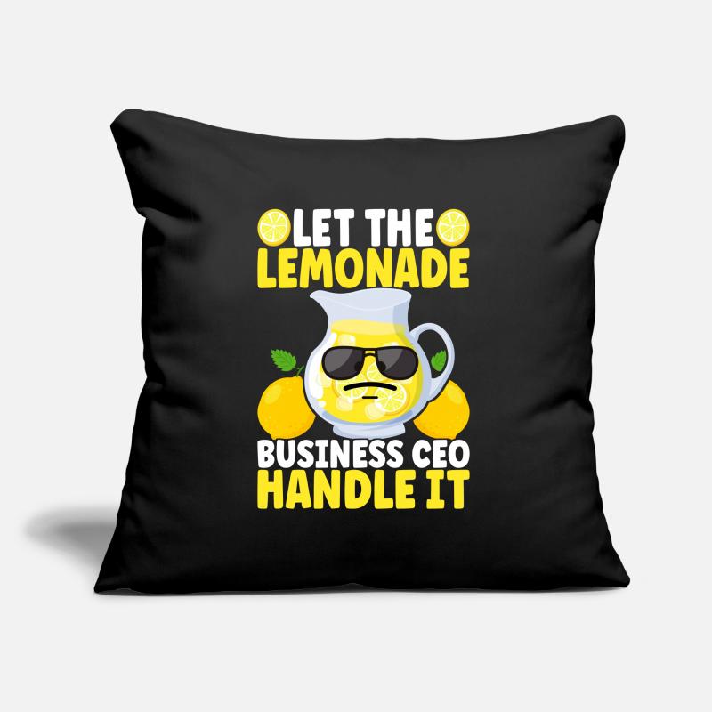Stand de limonade Lemonade Housse de coussin décorative 45 x 45 cm