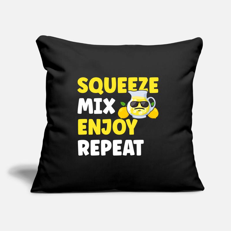 Stand de limonade Lemonade Housse de coussin décorative 45 x 45 cm