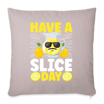 Stand de limonade Lemonade - Housse de coussin décorative 45 x 45 cm - taupe clair - Devant