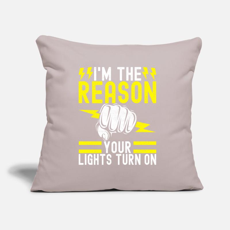 Electrician Electronics Technician Sofa pillowcase 17,3'' x 17,3'' (45 x 45 cm)