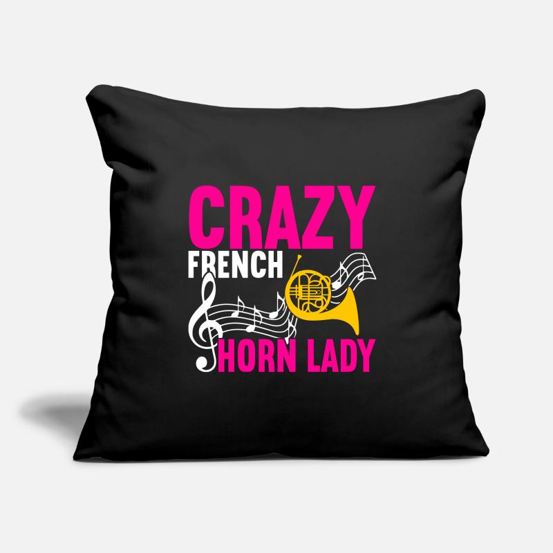 Cuivre à cor Housse de coussin décorative 45 x 45 cm