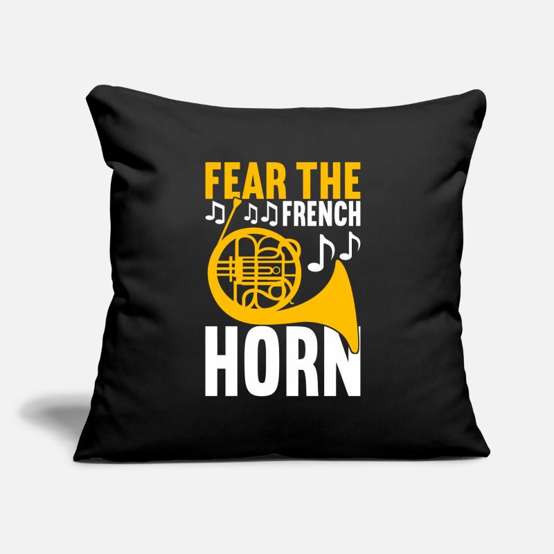 Horn Brass Instrument Sofa pillowcase 17,3'' x 17,3'' (45 x 45 cm)
