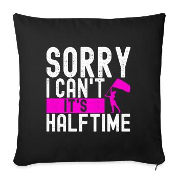 Flag Waving Marching Band Color Guard - Sofa pillowcase 17,3'' x 17,3'' (45 x 45 cm) - black - Front