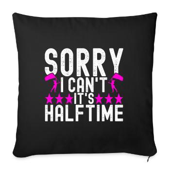 Flag Waving Marching Band Color Guard - Sofa pillowcase 17,3'' x 17,3'' (45 x 45 cm) - black - Front