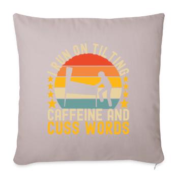 Pinball Flipper - Sofa pillowcase 17,3'' x 17,3'' (45 x 45 cm) - light taupe - Front