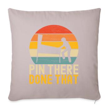 Pinball Flipper - Sofa pillowcase 17,3'' x 17,3'' (45 x 45 cm) - light taupe - Front
