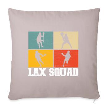Lacrosse Lacrosse Players - Sofa pillowcase 17,3'' x 17,3'' (45 x 45 cm) - light taupe - Front