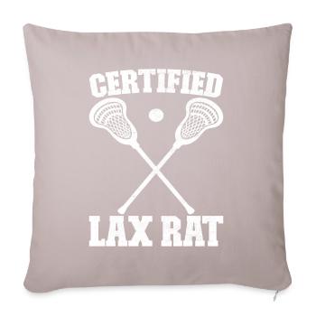 Lacrosse Lacrosse Players - Sofa pillowcase 17,3'' x 17,3'' (45 x 45 cm) - light taupe - Front