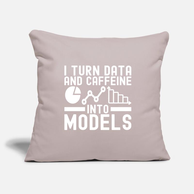 Data Science Data Analyst Sofa pillowcase 17,3'' x 17,3'' (45 x 45 cm)