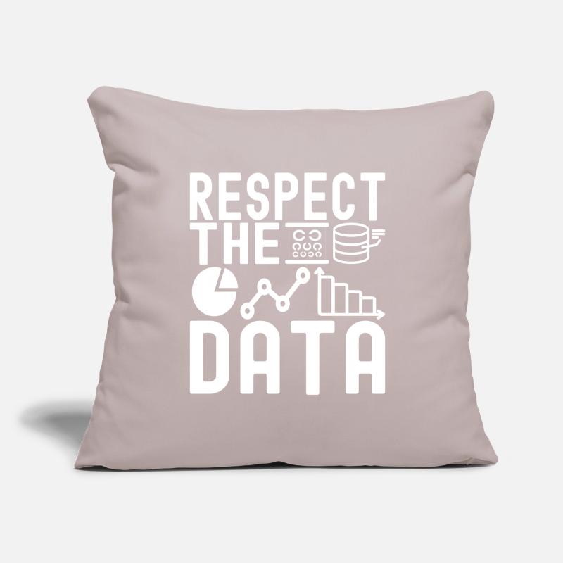 Analyste de données en science des données Housse de coussin décorative 45 x 45 cm