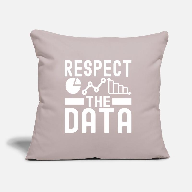 Analyste de données en science des données Housse de coussin décorative 45 x 45 cm