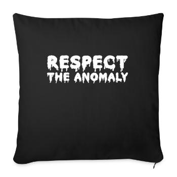 Paranormal Investigator Ghost Hunting - Sofa pillowcase 17,3'' x 17,3'' (45 x 45 cm) - black - Front
