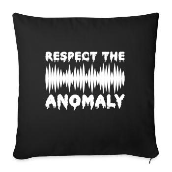Paranormal Investigator Ghost Hunting - Sofa pillowcase 17,3'' x 17,3'' (45 x 45 cm) - black - Front