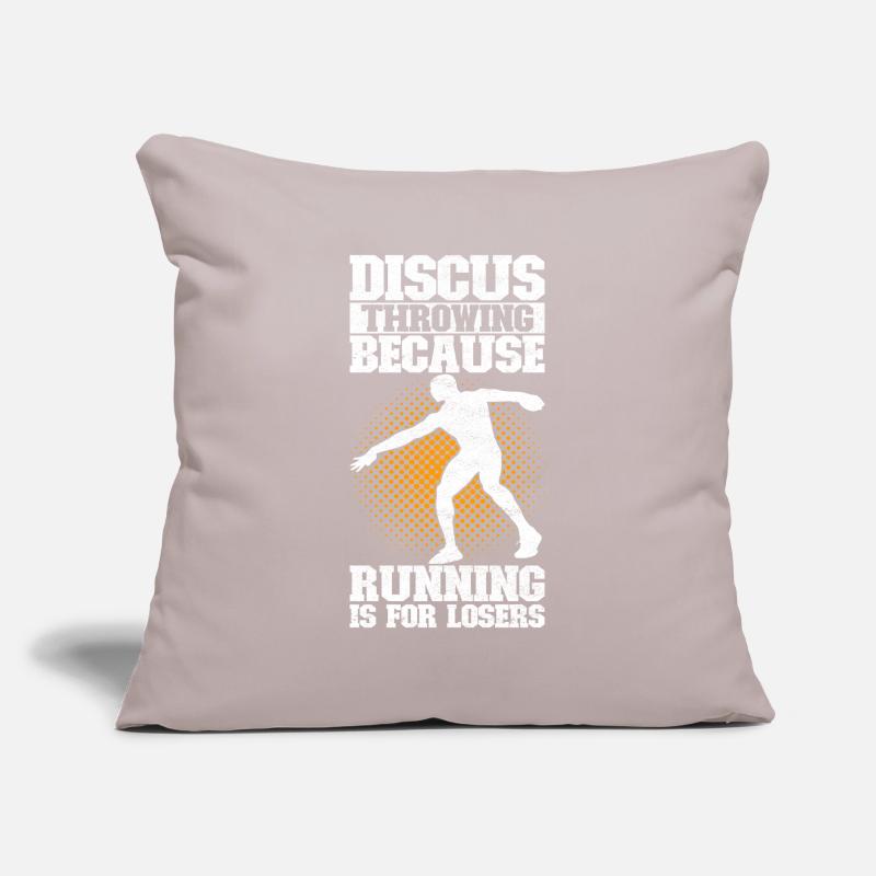 Discus thrower discus throw Sofa pillowcase 17,3'' x 17,3'' (45 x 45 cm)