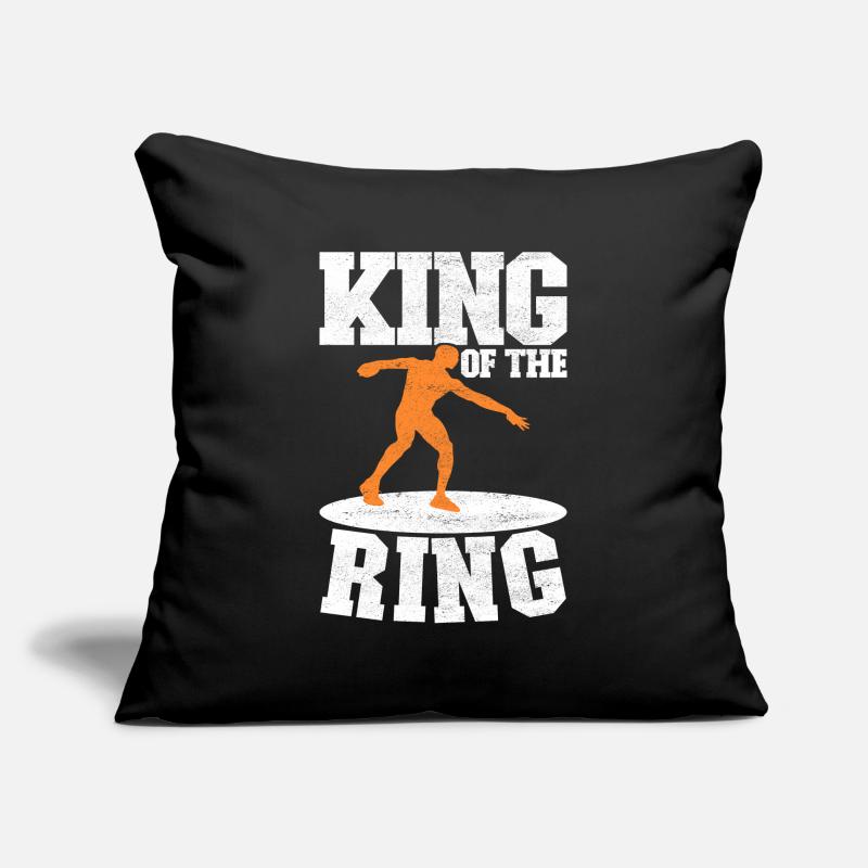 Discus thrower discus throw Sofa pillowcase 17,3'' x 17,3'' (45 x 45 cm)