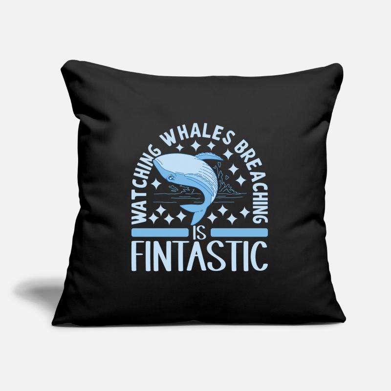 Wale Walfisch Sofakissenbezug 45 x 45 cm