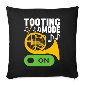 Cor Cuivres - Housse de coussin décorative 45 x 45 cm - noir - Devant