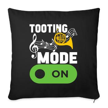 Cor Cuivres - Housse de coussin décorative 45 x 45 cm - noir - Devant