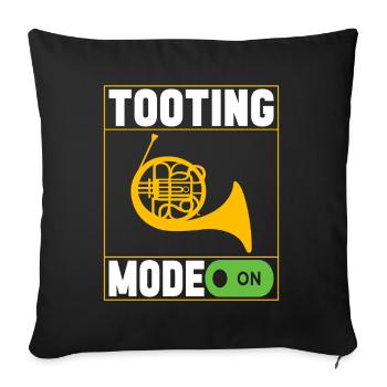 Cor Cuivres - Housse de coussin décorative 45 x 45 cm - noir - Devant