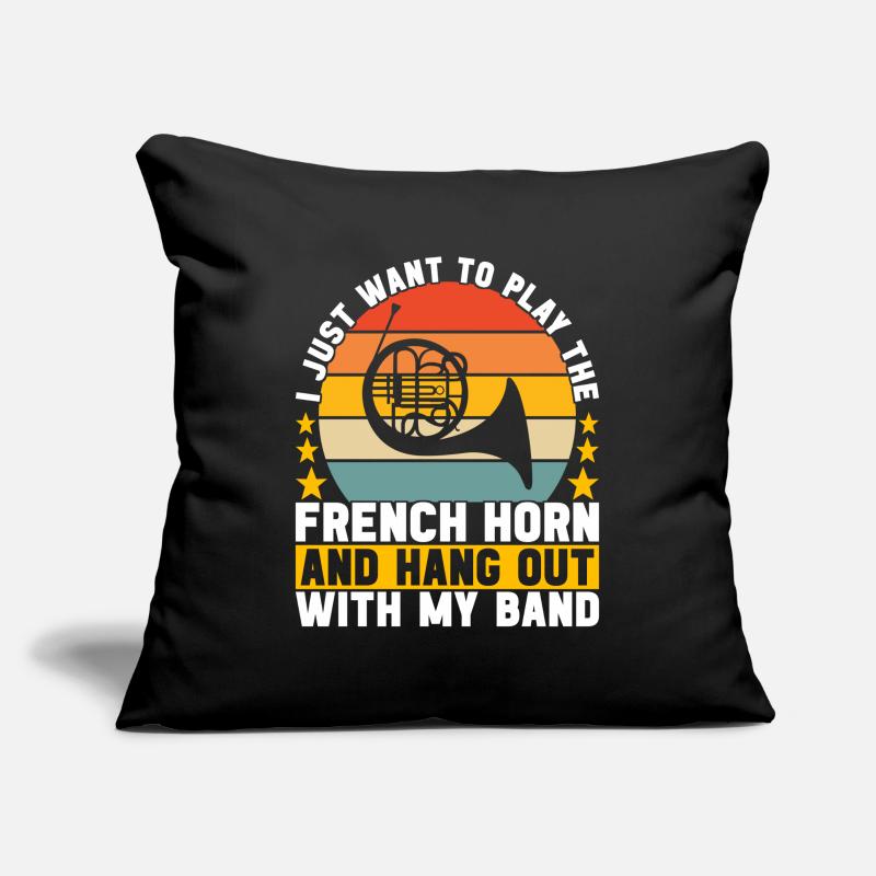 Cor Cuivres Housse de coussin décorative 45 x 45 cm