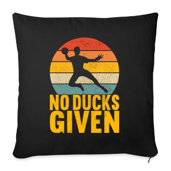 Dodgeball Dodgeball - Sofa pillowcase 17,3'' x 17,3'' (45 x 45 cm) - black - Front