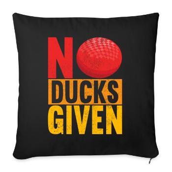 Dodgeball Dodgeball - Sofa pillowcase 17,3'' x 17,3'' (45 x 45 cm) - black - Front