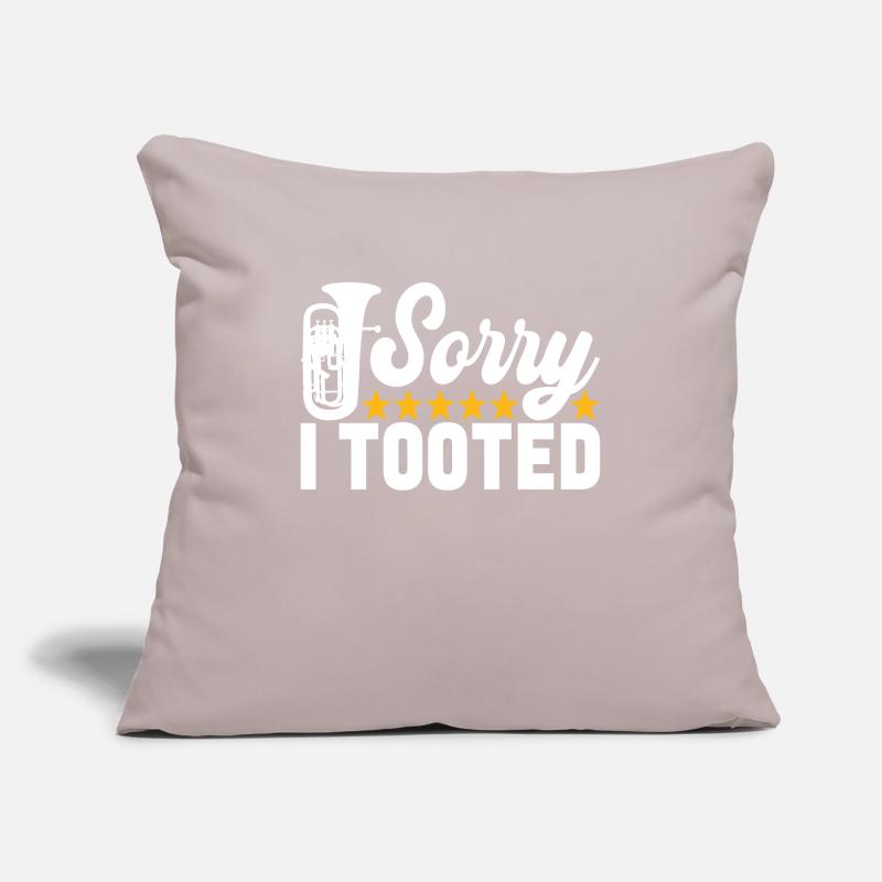 Euphonium Euphonist Sofa pillowcase 17,3'' x 17,3'' (45 x 45 cm)