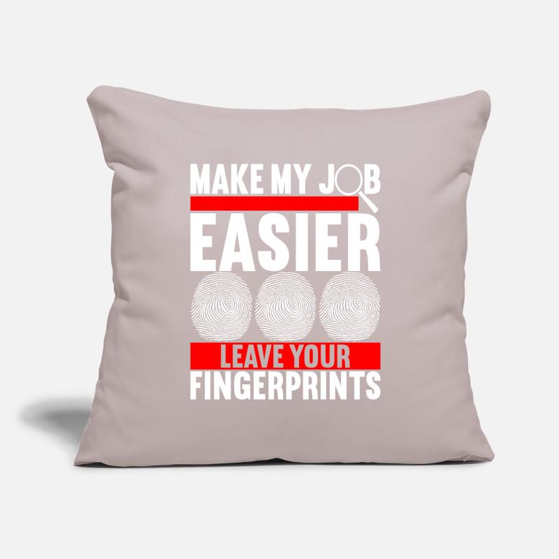 Forensics Forensic Scientist Sofa pillowcase 17,3'' x 17,3'' (45 x 45 cm)