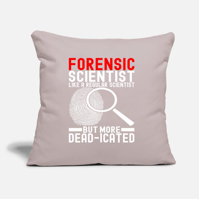 Forensik Forensiker Sofakissenbezug 45 x 45 cm