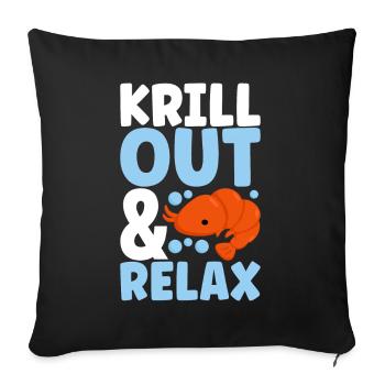 Marine Biology Marine Biologist - Sofa pillowcase 17,3'' x 17,3'' (45 x 45 cm) - black - Front