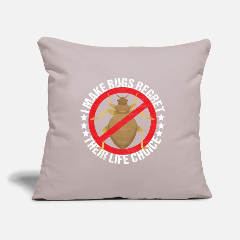 Pest Control Exterminator Sofa pillowcase 17,3'' x 17,3'' (45 x 45 cm)