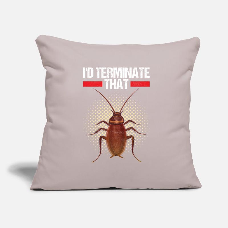 Pest Control Exterminator Sofa pillowcase 17,3'' x 17,3'' (45 x 45 cm)