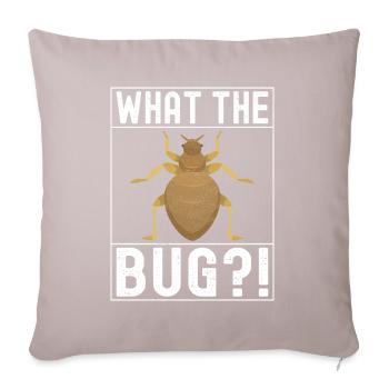 Pest Control Exterminator - Sofa pillowcase 17,3'' x 17,3'' (45 x 45 cm) - light taupe - Front