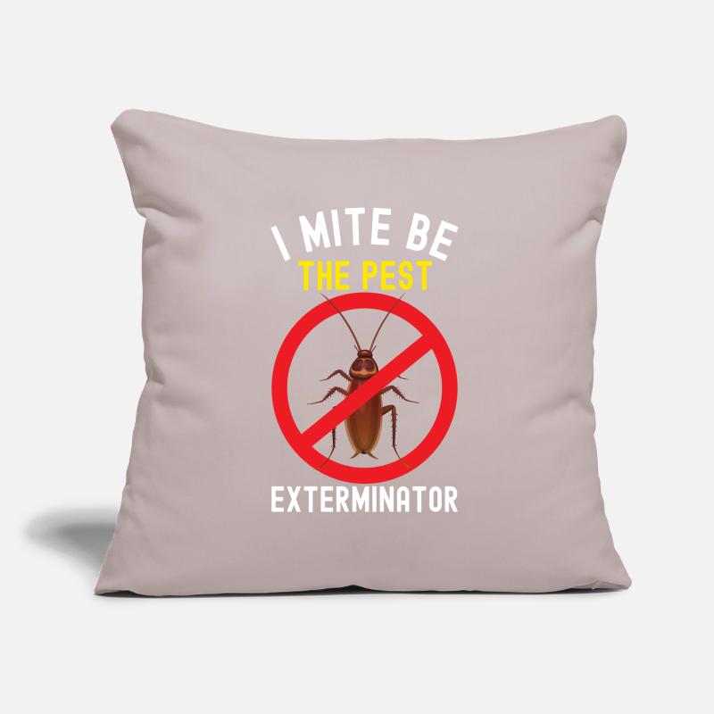 Pest Control Exterminator Sofa pillowcase 17,3'' x 17,3'' (45 x 45 cm)