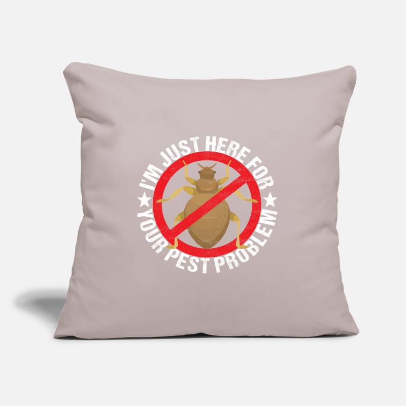 Pest Control Exterminators Sofa pillowcase 17,3'' x 17,3'' (45 x 45 cm)