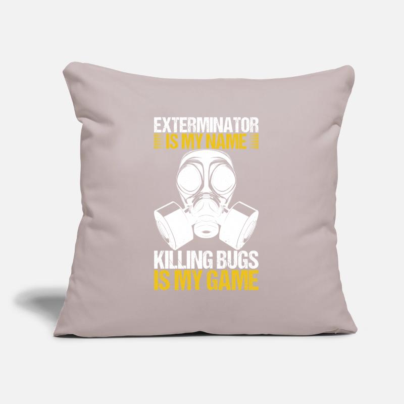 Pest Control Exterminator Sofa pillowcase 17,3'' x 17,3'' (45 x 45 cm)