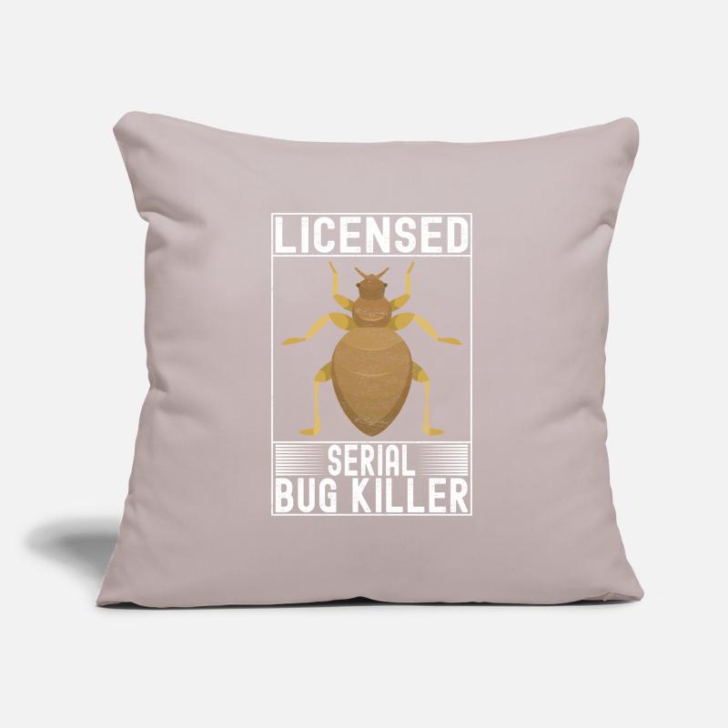 Pest Control Exterminators Sofa pillowcase 17,3'' x 17,3'' (45 x 45 cm)