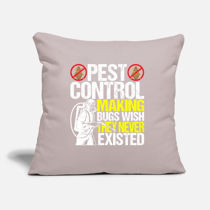 Pest Control Exterminators Sofa pillowcase 17,3'' x 17,3'' (45 x 45 cm)