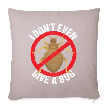Pest Control Exterminators - Sofa pillowcase 17,3'' x 17,3'' (45 x 45 cm) - light taupe - Front