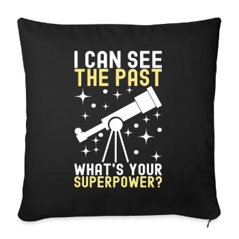 Atronome Astronomy - Sofa pillowcase 17,3'' x 17,3'' (45 x 45 cm) - black - Front