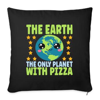 Astronomie astronome - Housse de coussin décorative 45 x 45 cm - noir - Devant