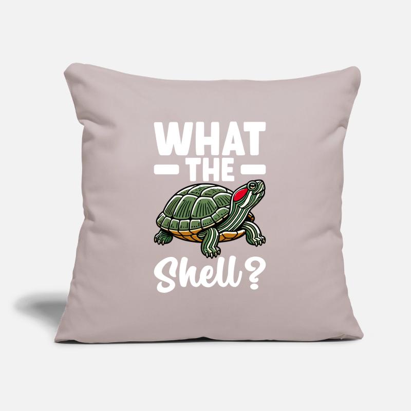Turtle Red-eared Turtle Sofa pillowcase 17,3'' x 17,3'' (45 x 45 cm)