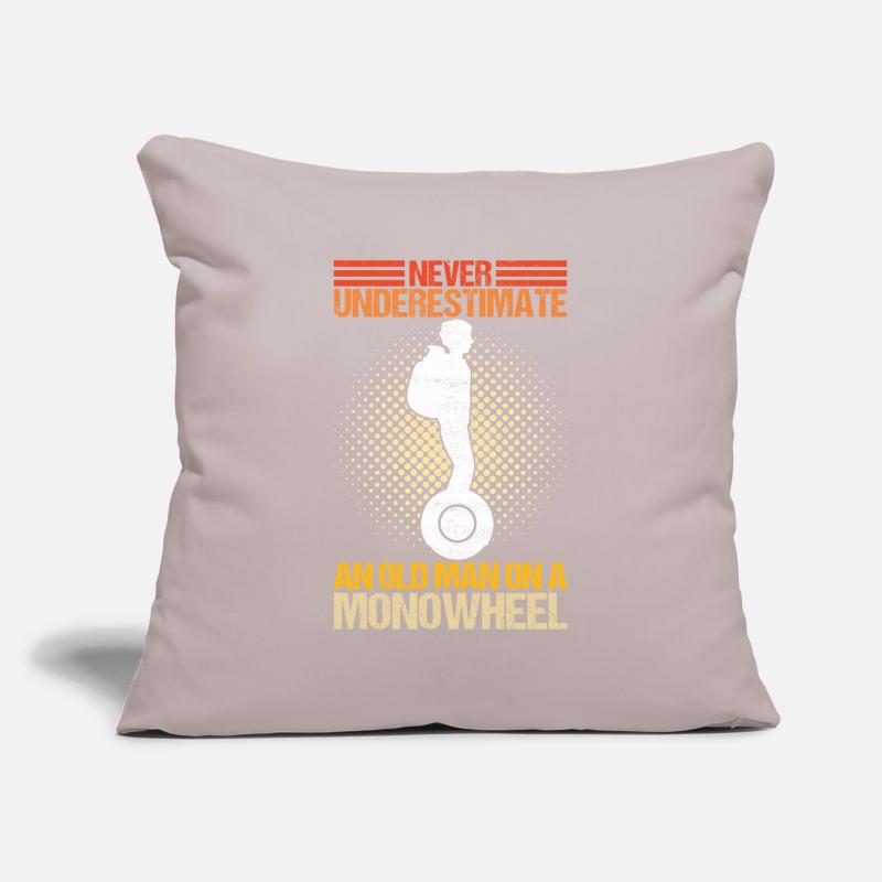 EUC Monoroue Housse de coussin décorative 45 x 45 cm