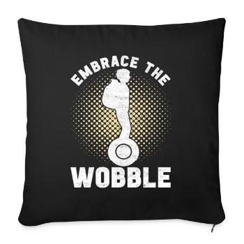 EUC Monowheel - Sofa pillowcase 17,3'' x 17,3'' (45 x 45 cm) - black - Front