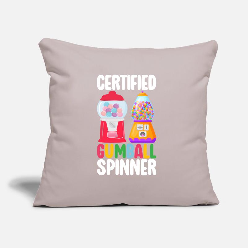 Gumball Machine Chewing Gum Machine Sofa pillowcase 17,3'' x 17,3'' (45 x 45 cm)