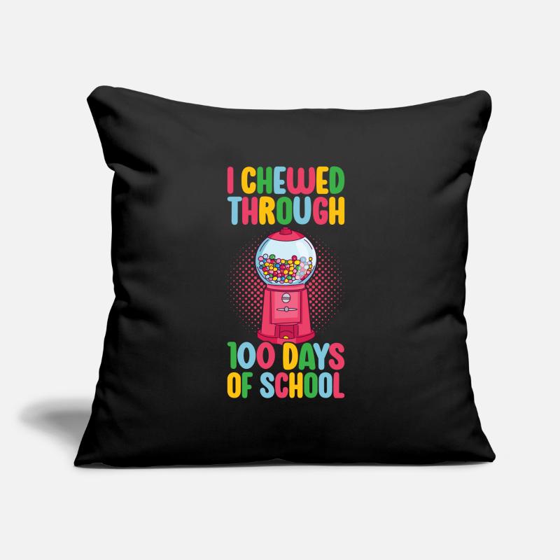 Machine à boules de gomme Housse de coussin décorative 45 x 45 cm