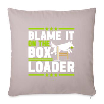 Flyball Sports canins - Housse de coussin décorative 45 x 45 cm - taupe clair - Devant