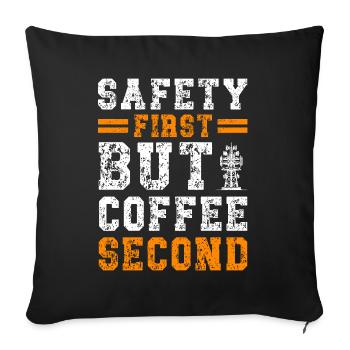 Industrial Climbers Tower Climbers Industrial Climbing - Sofa pillowcase 17,3'' x 17,3'' (45 x 45 cm) - black - Front